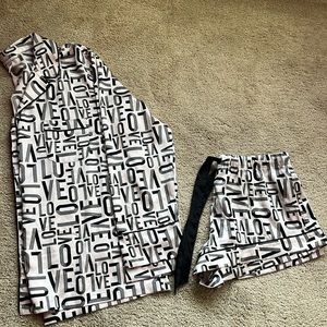 VICTORIA'S SECRET Satin Short Pajama Set